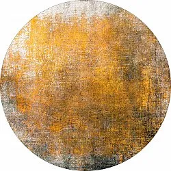 Rund Teppich - Lalin (gelb)