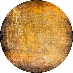 Rund Teppich - Minde (gold)