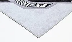 Wilton-Teppich - Olympia (schwarz/weiß)