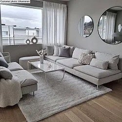 Hochflorteppiche - Cosy (weiß)