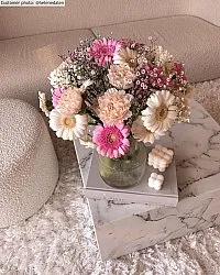 Hochflorteppiche - Janjira (weiß)