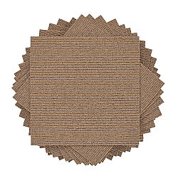 Teppichboden - Almeria Teppichfliesen 24 Stk. (gestreift braun)