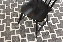 Teppich für innen und außen - Brussels Silver (grau)