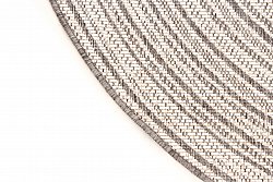 Rund Teppich - Brussels Weave (grau)