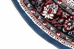 Rund Teppich - Peking (blau)