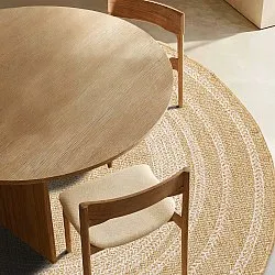 Rund Teppich - Indoor/Outdoor Angus (natur)