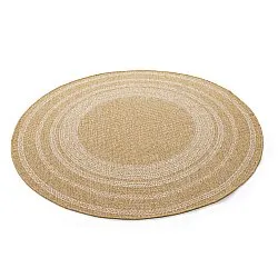 Rund Teppich - Indoor/Outdoor Angus (natur)