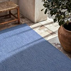 Teppich für innen und außen - utomhusmatta - Arlo (blau)