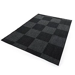 Teppich für innen und außen - utomhusmatta - Ava (schwarz)