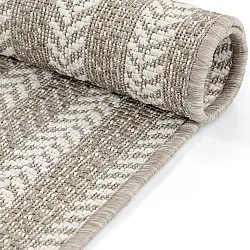 Ovaler Teppich - Indoor/outdoor Leander (beige)