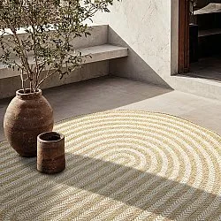 Ovaler Teppich - Indoor/outdoor Leander (natur)