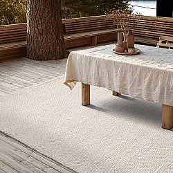 Teppich für innen und außen - Arco Wool Look (creme)