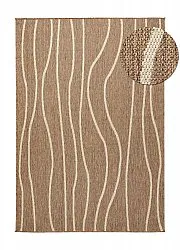 Teppich für innen und außen - Djerba (braun)
