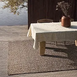 Teppich für innen und außen - Orta Wool Look (braun)
