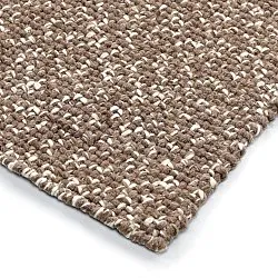 Teppich für innen und außen - Orta Wool Look (braun)