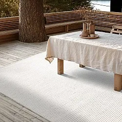 Teppich für innen und außen - Coastal Wool Look (creme)