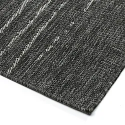 Teppich für innen und außen - Ragusa (schwarz/creme)