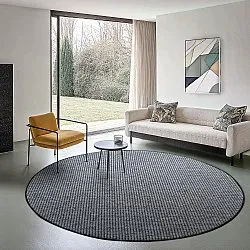 Rund Teppich - Bergen (anthrazit)