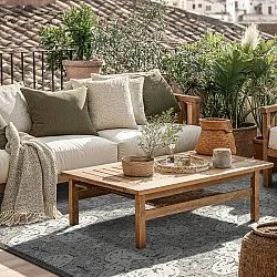 Shaggy Indoor-Outdoor - Hampton (grau)