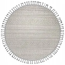 Runde Teppiche - Indoor/Outdoor Athena (grau)
