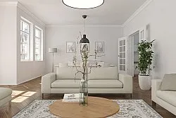 Wilton-Teppich - Adeleine (beige)