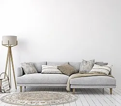 Runde Teppiche - Adeleine (beige)
