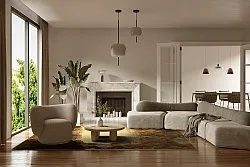 Wilton-Teppich - Agost (braun/beige)
