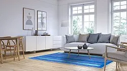 Wilton-Teppich - Asti (blau)