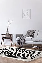 Wilton-Teppich - Betty (beige/schwarz)