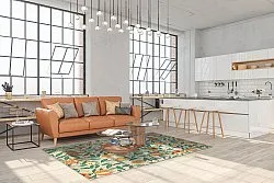 Wilton-Teppich - Cosette (orange/multi)