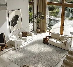 Hochflorteppiche - Sion Natural Cotton Shaggy (offwhite)