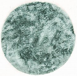 Runde Teppiche - Janjira (blau/grün)