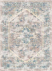 Wilton-Teppich - Javis (blau/bunt)
