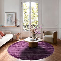 Rund Teppich - Jodhpur Special Luxury Edition (lila)