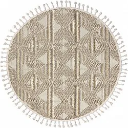 Runde Teppiche - Indoor/Outdoor Lennon (beige)