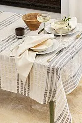 Tischdecke - Julie (weiß/beige)