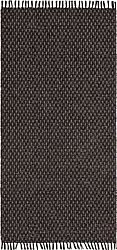 Kunststoffteppiche - Der Horred-Teppich Julie Mix (schwarz)