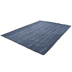 Juteteppich - Amasia (blau)