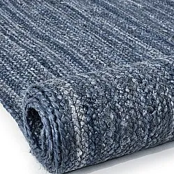 Juteteppich - Amasia (blau)