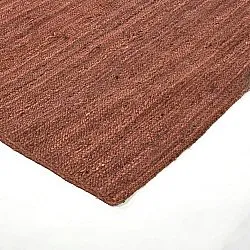 Juteteppich - Amasia (kastanie)