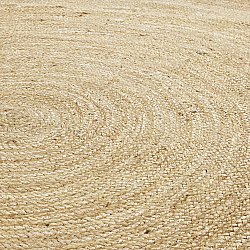 Runder Juteteppich - Amasia (natur)