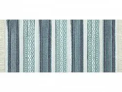 Kunststoffteppiche - Der Horred-Teppich Karl (blau)