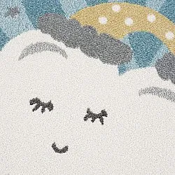 Kinderteppich - Night Clouds Rund (multi)