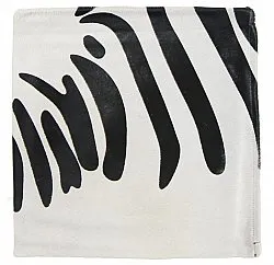 Kuhfell-Kissen (kissenbezug) 45 x 45 cm