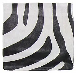 Kuhfell-Kissen (kissenbezug) 45 x 45 cm