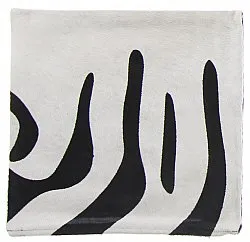 Kuhfell-Kissen (kissenbezug) 45 x 45 cm