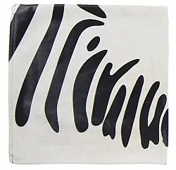 Kuhfell-Kissen (kissenbezug) 45 x 45 cm