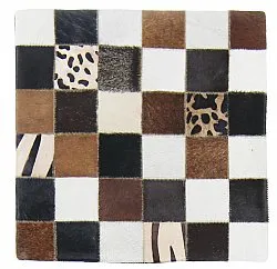 Kuhfell-Kissen (kissenbezug) 45 x 45 cm