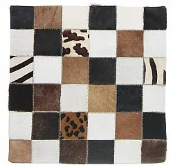 Kuhfell-Kissen (kissenbezug) 45 x 45 cm