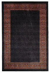 Wilton-Teppich - Kuba (schwarz/braun)